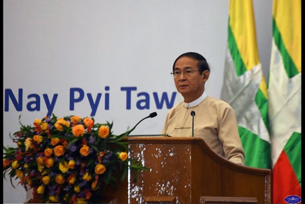 ႏိုင္ငံတည္ၿငိမ္ဖြံ႕ၿဖိဳးေရး ႏိုင္ငံသားအားလုံးပူးေပါင္းအေကာင္အထည္ေဖာ္ရန္သမၼတတိုက္တြန္း