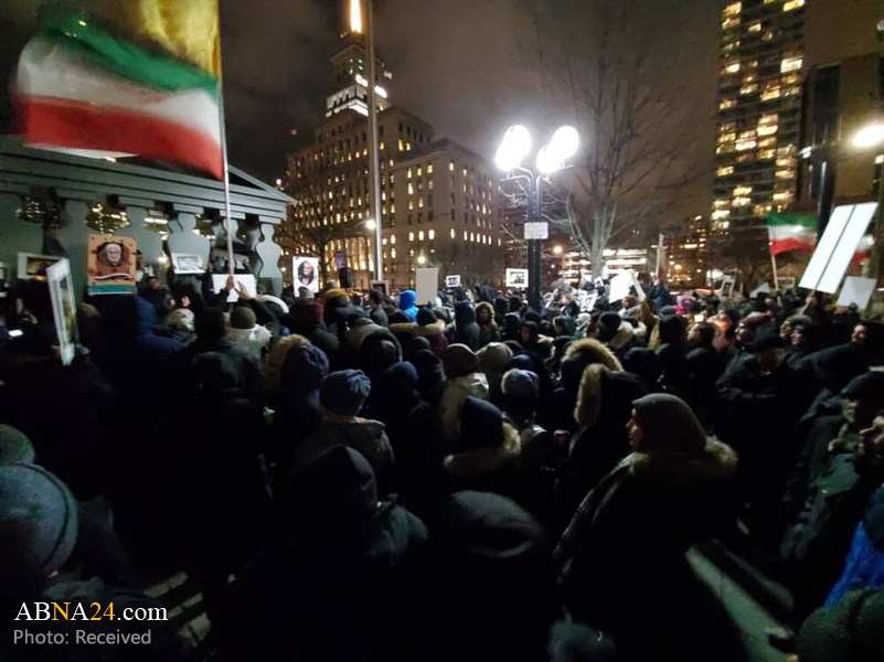 Photos: Protest held in Toronto against Iran’s General Soleimani's martyrdom