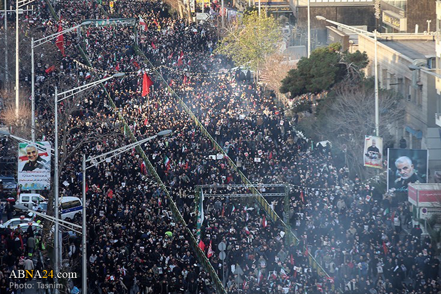 “Millones de iraníes se despiden del general Soleimaní en Teherán” 