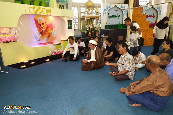 Photos: Commemoration ceremony for General Soleimani held in Myanmar