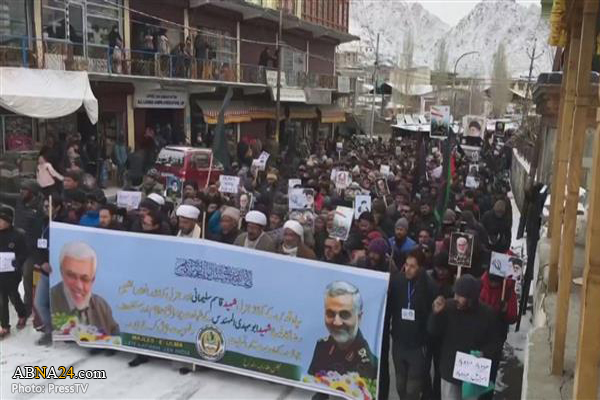 Indian Muslims protest US assassination of General Soleimani