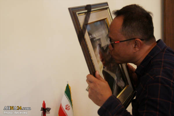 تقرير مصور/ تقديم واجب العزاء باستشهاد الجنرال الحاج سليماني في السفارة الايرانية بإندونيسيا