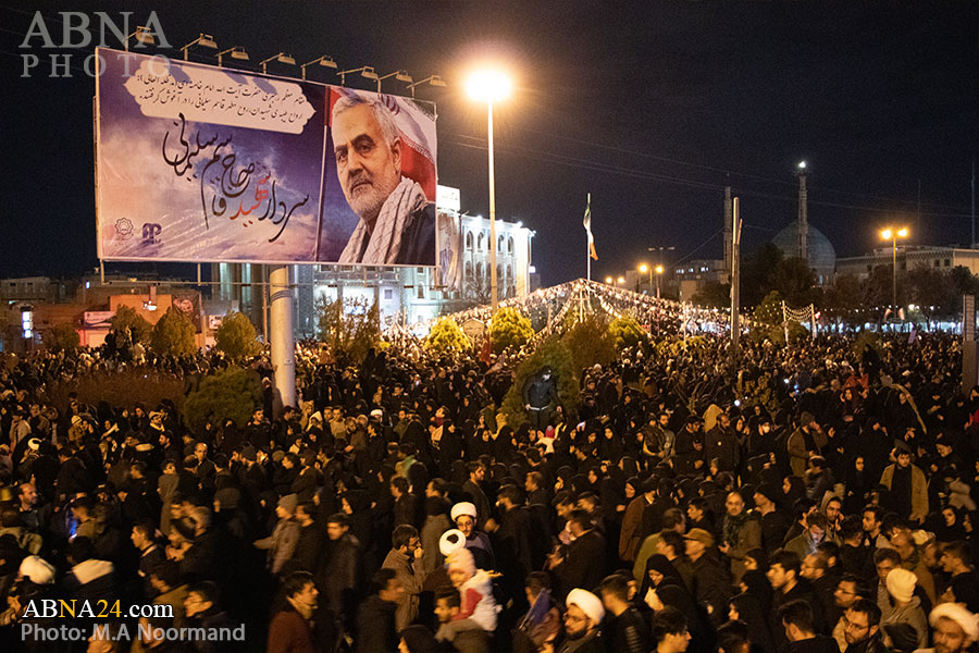 Photos: Funeral processions of Lt. Gen. Qassem Soleimani in Qom / 3