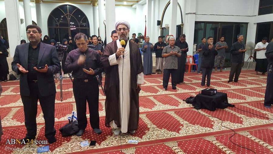 تقرير مصور/ مجلس تأبين الجنرال الشهيد سليماني والمهندس ورفاقهم في تايلاند