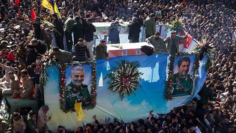 دلوں کے سردار قاسم سلیمانی آہوں اور سسکیوں میں سپرد خاک