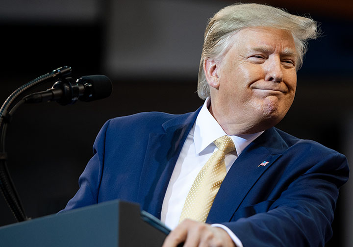 Трамп Сепаһын ракет зәрбәләринә вердији илкин реаксијасында: Ниҝаран олмајын! Бу һагда бәјанат верәҹәјәм!