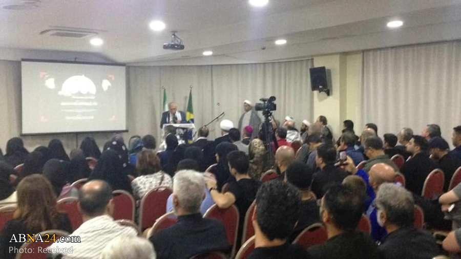 Photos: Commemoration ceremony for General Soleimani's martyrdom in Sao Paulo, Brazil