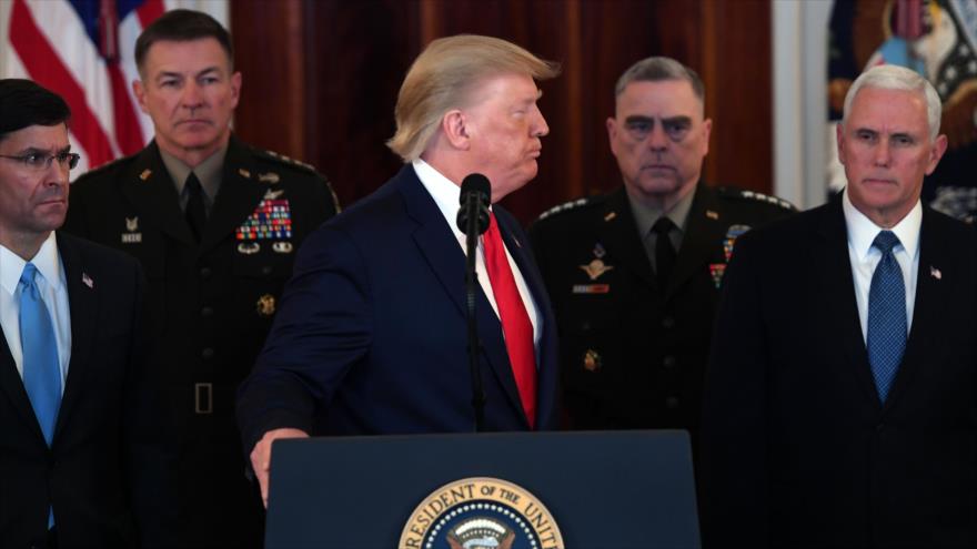 ¿Qué dijo realmente Trump en rueda de prensa sobre Irán” 