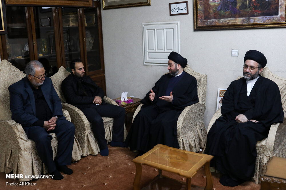 تقرير مصور/ عمار الحكيم يزور منزل الشهيد الفريق سليماني