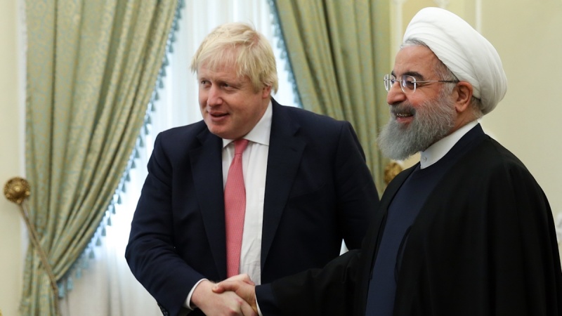 イラン大統領が英首相と電話会談、「ソレイマーニー司令官の努力がなければロンドンに安全はなかった」