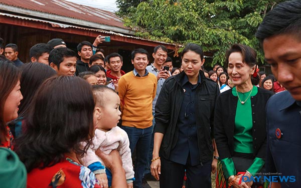 ပင္လုံစာခ်ဳပ္အစျပဳရာသည္ ကခ်င္ျပည္နယ္ျဖစ္၍ ေဒသခံတိုင္းရင္းသားမ်ား ဂုဏ္ယူသင့္ေၾကာင္း ေဒၚေအာင္ဆန္းစုၾကည္ေျပာ