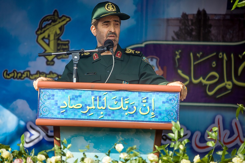 قائد عسكري ايراني: أمريكا فشلت في تعقب صواريخ حرس الثورة