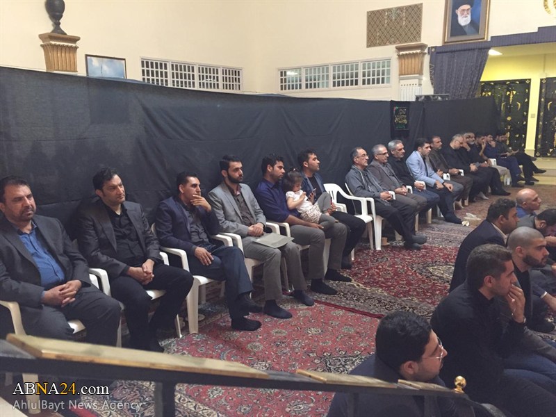 تقرير مصور/ مجلس عزاء السيدة فاطمة الزهراء (ع) وتأبين الشهيد سليماني في عمان