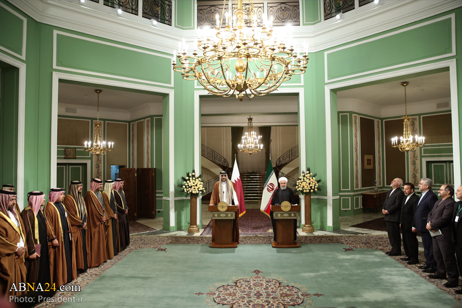 Pres. Rouhani: Iran to always stand by Qatar