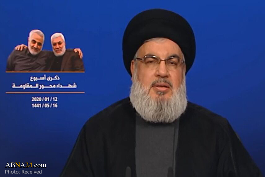 Sayyed Nasrallah: General Soliemani flag-bearer in Middle East
