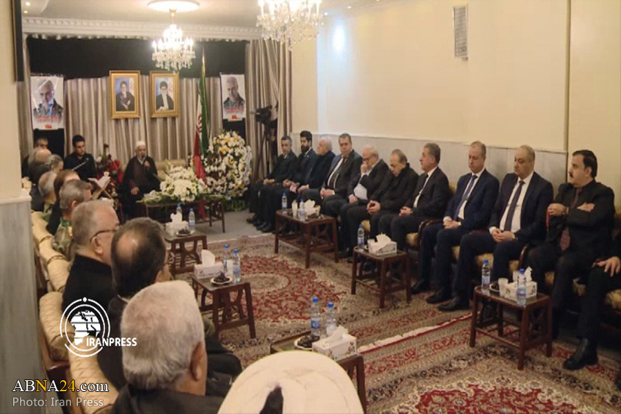 Commemoration ceremony for General Soleimani's martyrdom hed in Syria