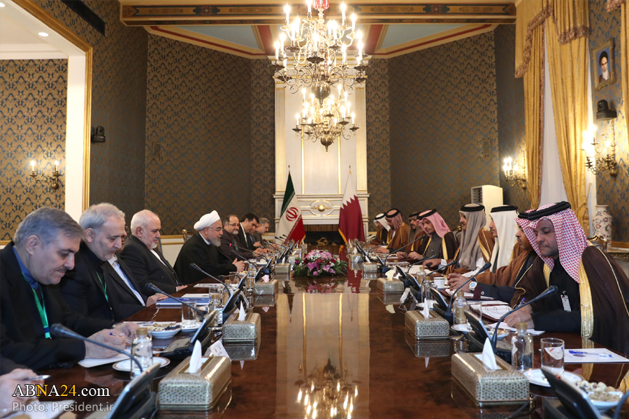 Pres. Rouhani: Iran welcomes cementing ties with neighbours, esp. Qatar