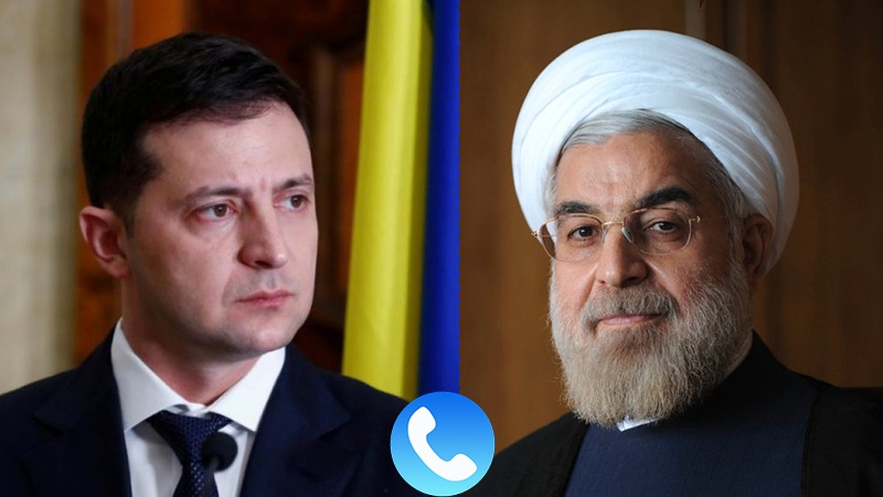 Иран вә Украйна президентләри телефон данышыглары апарыблар