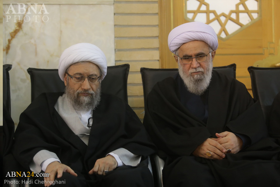 تقرير مصور/ أمين عام المجمع العالمي لأهل البيت(ع) يشارك في مجلس تأبين الشهيد سليماني برعاية قائد الثورة 