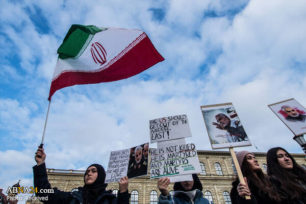 Photos: Protest in Munich against assassination of General Soleimani