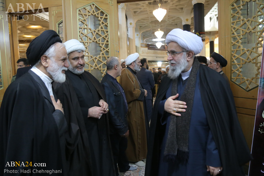 Photos: Ayatollah Ramazani attends commemoration ceremony for General Soleimani's martyrdom in Qom