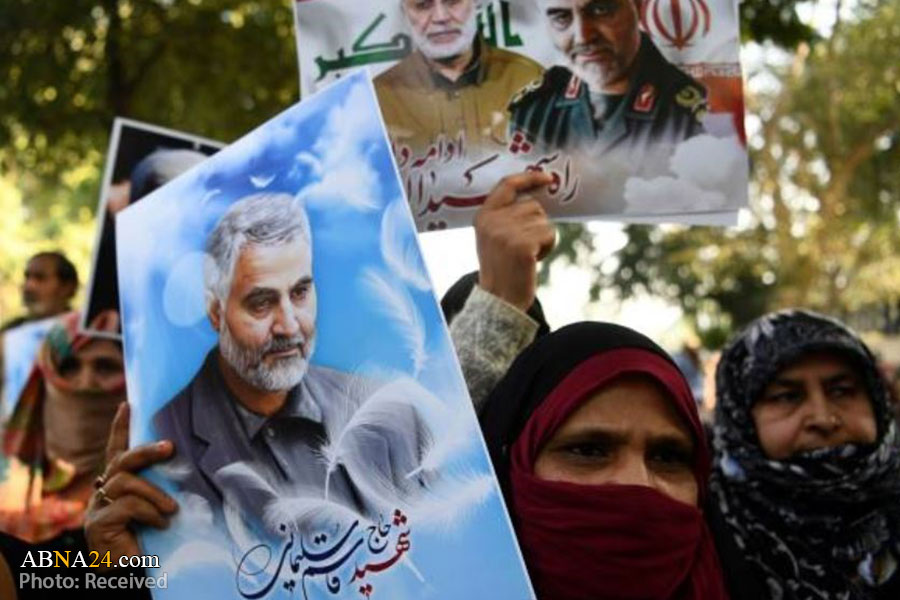 Photos: Anti-US protest held in Delhi over martyrdom of General Soleimani