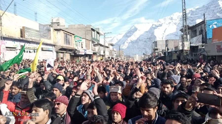 Berita Bergambar: Tunjuk Perasaan Di Gilgit-Baltistan  Bantah Jenayah A.S Bunuh Jeneral Soleimani