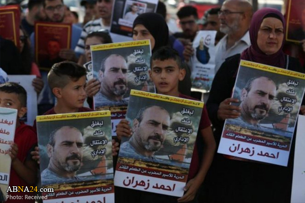 Palestinian detainee Zahran on hunger strike for 112 days