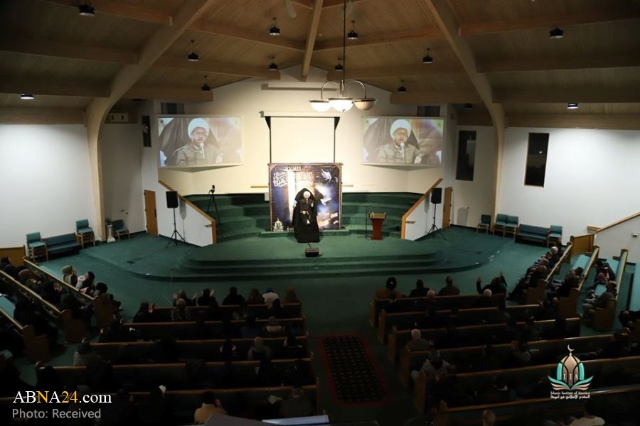 Photos: Mourning ceremony for martyrdom of Hazrat Fatima (SA) in Dearborn, America