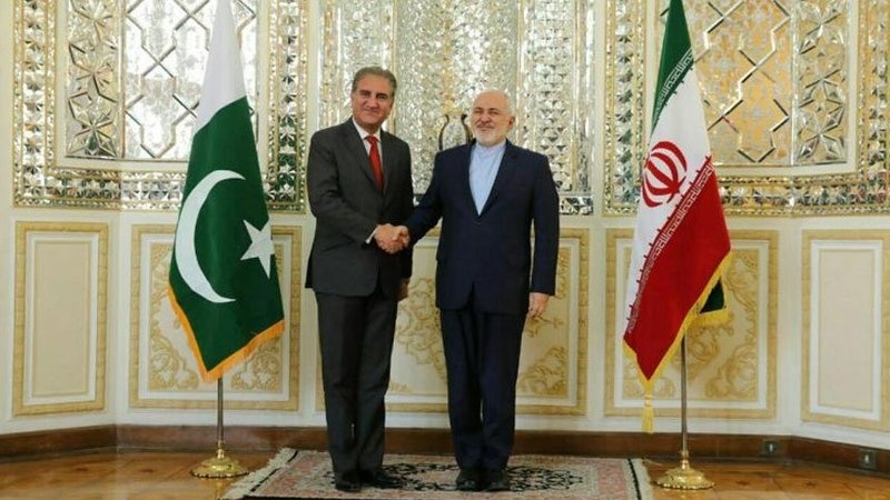 Zarif Bertemu Shah Mehmood Qureshi di Tehran
