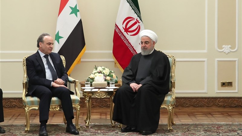 イラン大統領、「わが国の意向はシリアとの全面的な協力拡大」