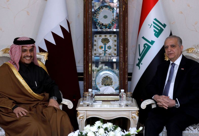 وزير الخارجية القطري يكشف سبب زيارته إلى العراق