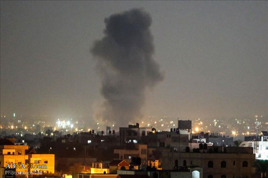 Israeli warplanes target posts in besieged Gaza