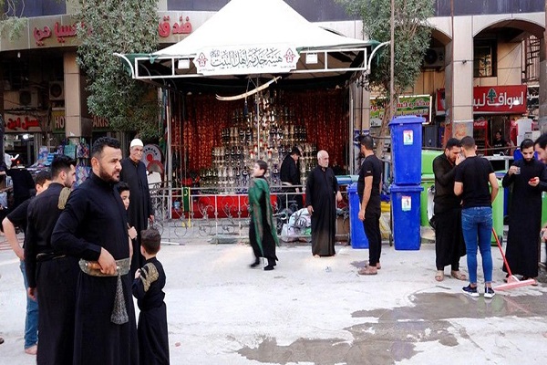 کربلاء؛ مواکب حسینی کا مرکز نذر آتش