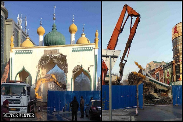 Китай сносит исламские здания