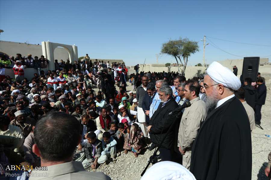 Pres. Rouhani: We’re alongside flood-stricken people of Sistan and Baluchistan