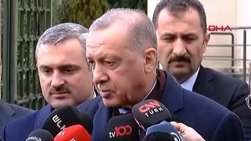 Erdoğan: " Hafter Güvenilir bir adam değil."