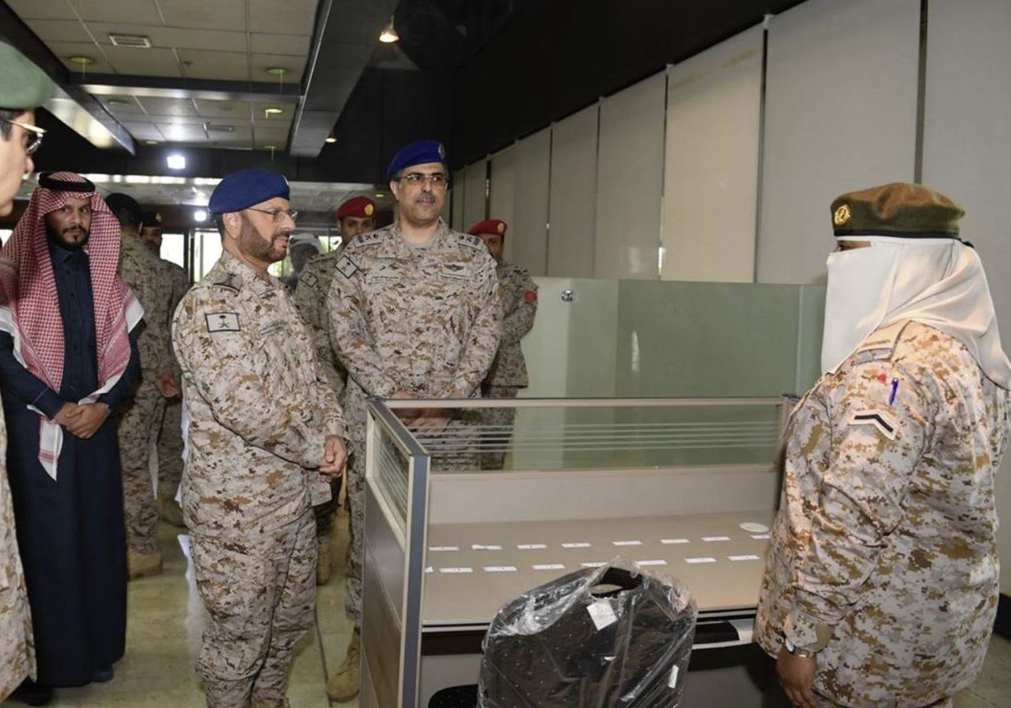 السعودية تفتتح أول قسم نسائي عسكري في الجيش + (صور)