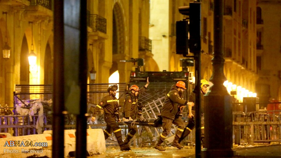 Berita Bergambar: Tunjuk Perasaan Di Beirut