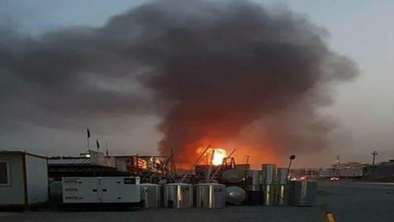 在イラク米国大使館付近でロケット攻撃