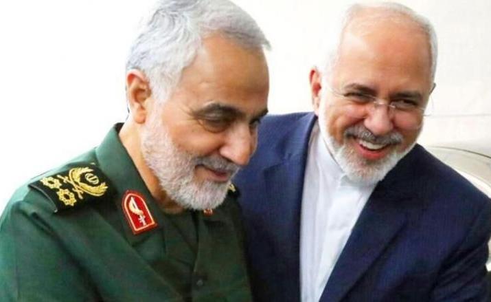 ظريف: الشهيد سليماني سيظل مصدر الهام للمقاومة في مرحلة مابعد استشهاده ايضا