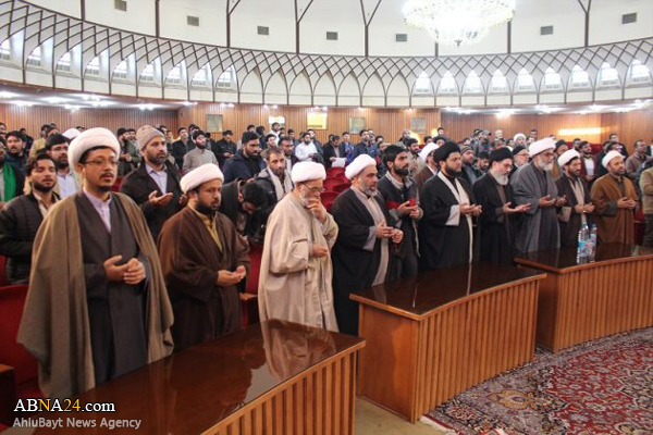 تقرير مصور/ مجلس الوحدة الاسلامية الباكستاني يقيم مجلس تأبين للشهيد سليماني والمهندس