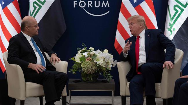 Salih, Trump Bincang Penarikan Keluar Tentera A.S