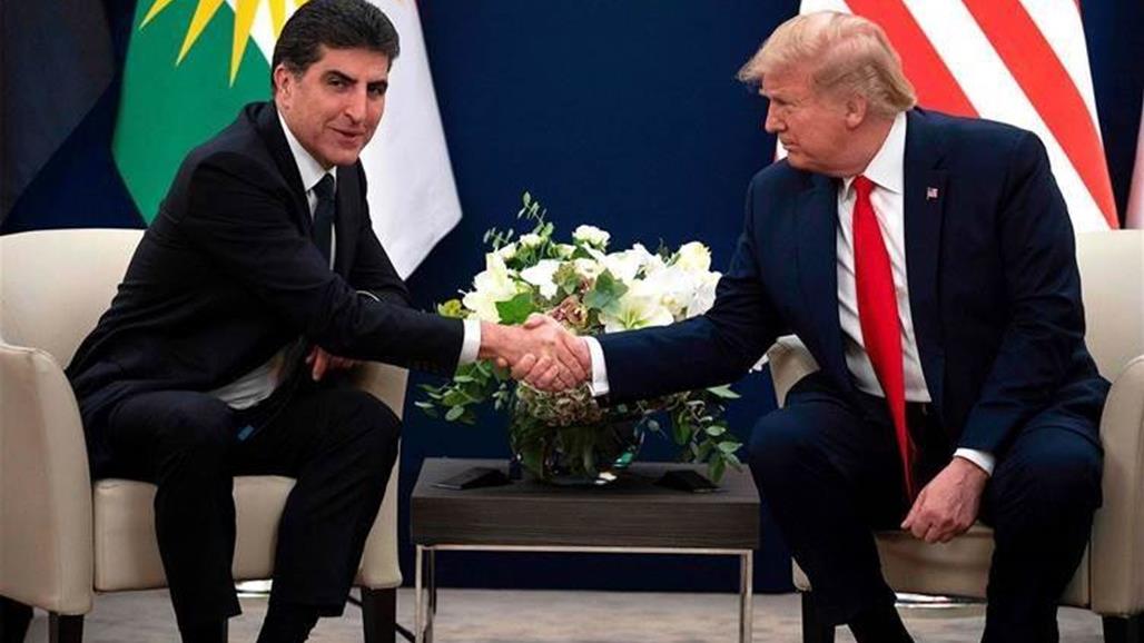 البارزاني يلتقي ترامب على هامش منتدى دافوس 