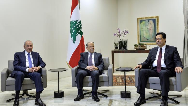 الإعلان عن تشكيل حكومة جديدة في لبنان برئاسة حسان دياب