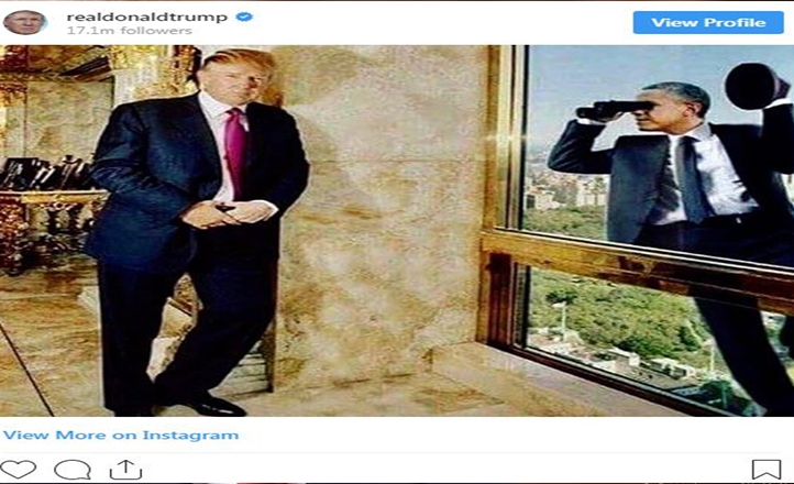 ترامب يتهم اوباما بالتجسس عليه في برجه