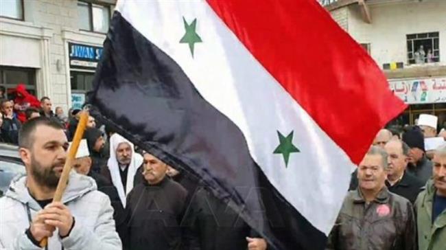 Warga Syria Lancar Protes Bantah Pembinaan Turbin Angin Oleh Rejim Zionis