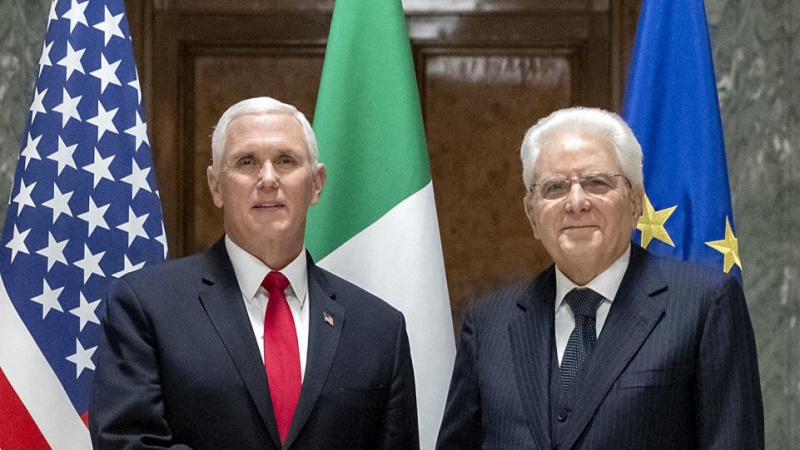 Mattarella a Pence su dazi:«così si indebolisce il dialogo transatlantico»