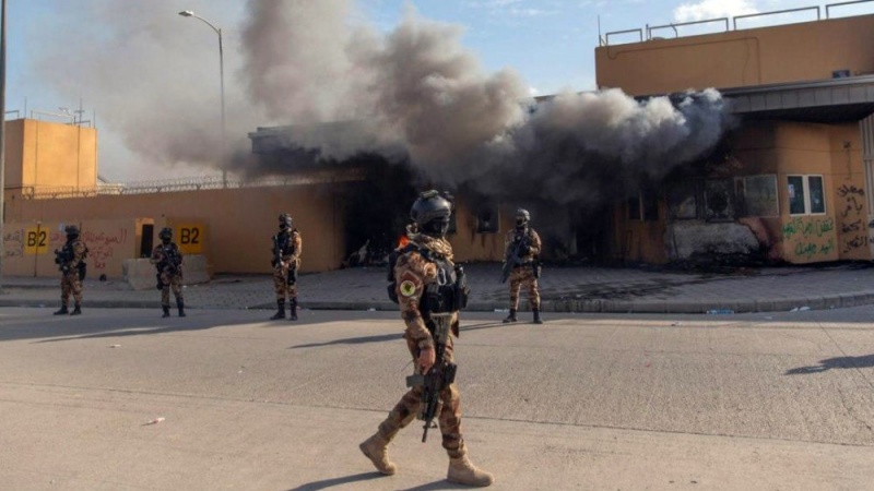 Mehrere Raketen schlagen in der Nähe der US-Botschaft in Bagdad ein