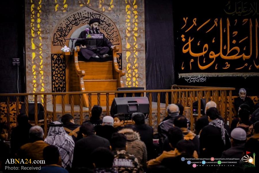 Photos: Mourning ceremony for martyrdom of Hazrat Fatima (SA) in Basra, Iraq